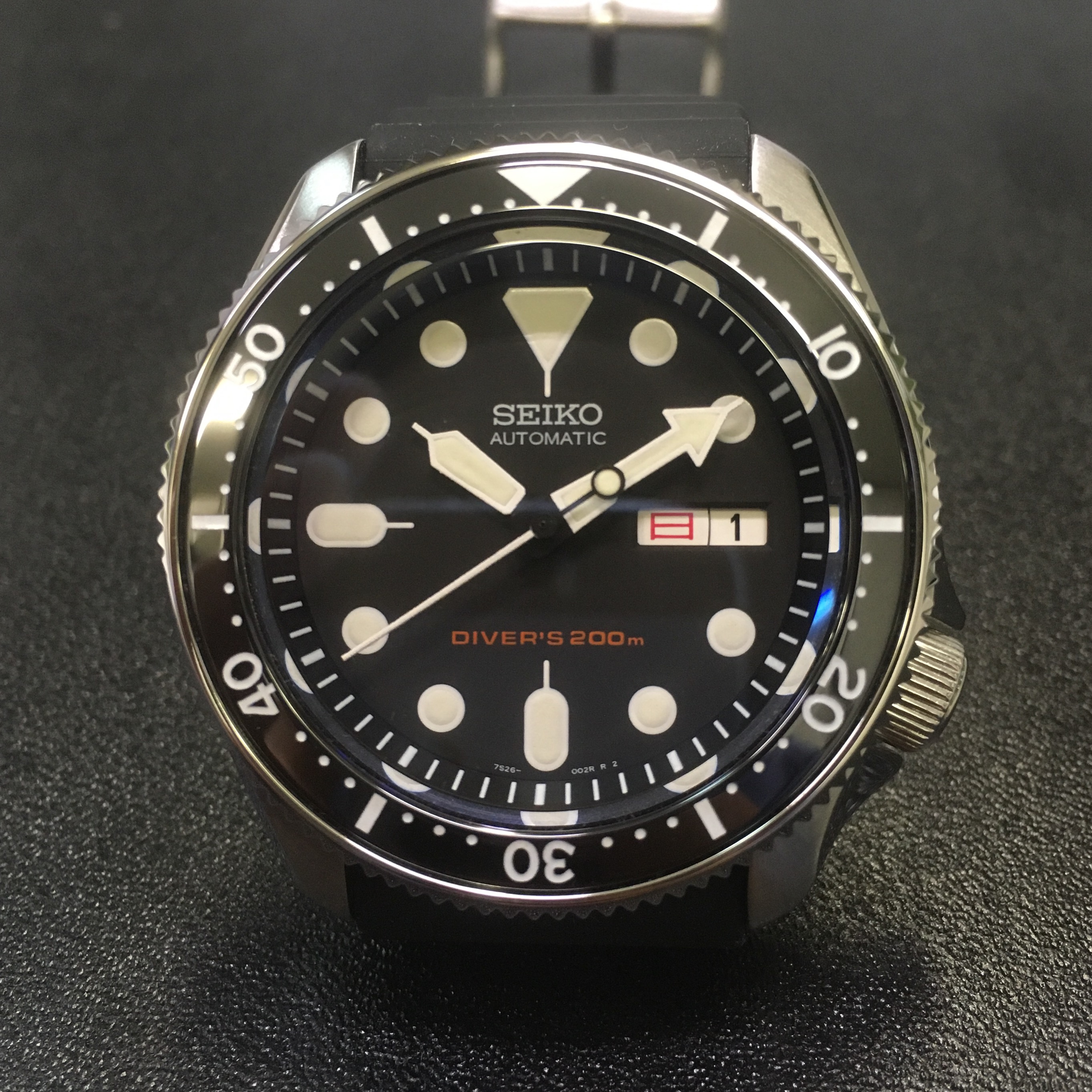 SEIKO Skx007 MOD カスタム ブラックボーイ